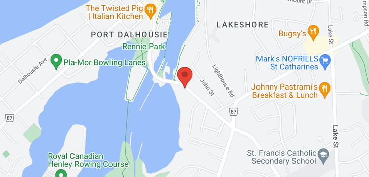 map of 13 -  88 Lakeport Road